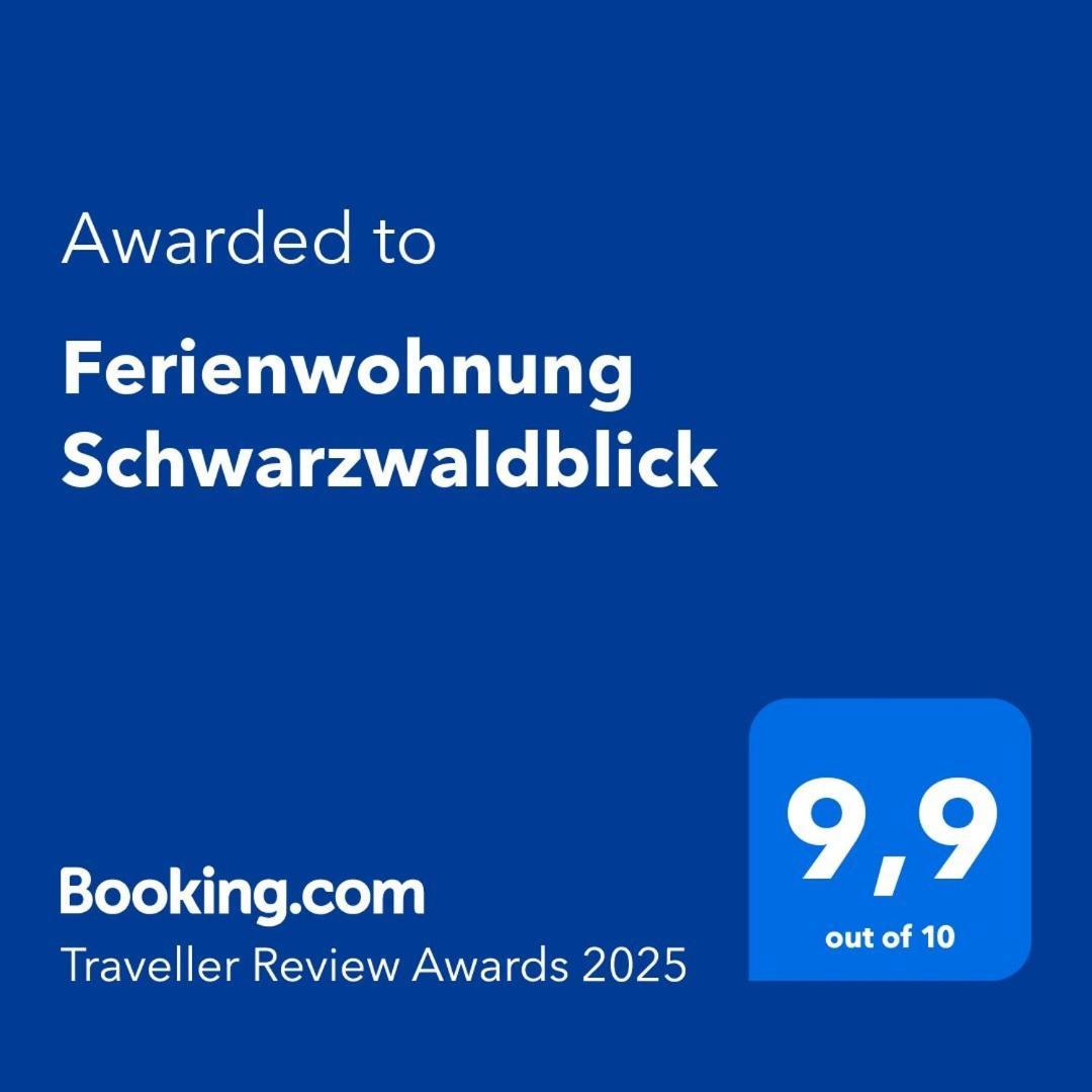 Ferienwohnung Schwarzwaldblick Bad Rippoldsau-Schapbach Экстерьер фото